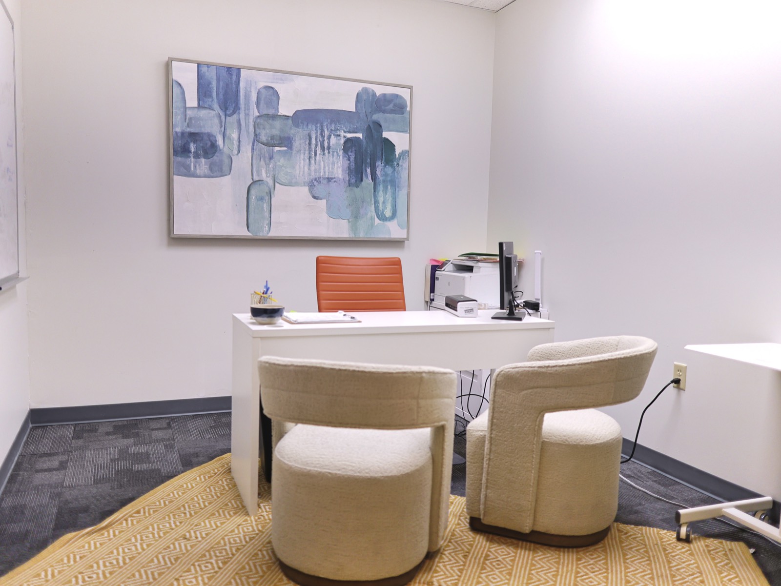 Clinician office for structured PHP sessions in Richardson, TX