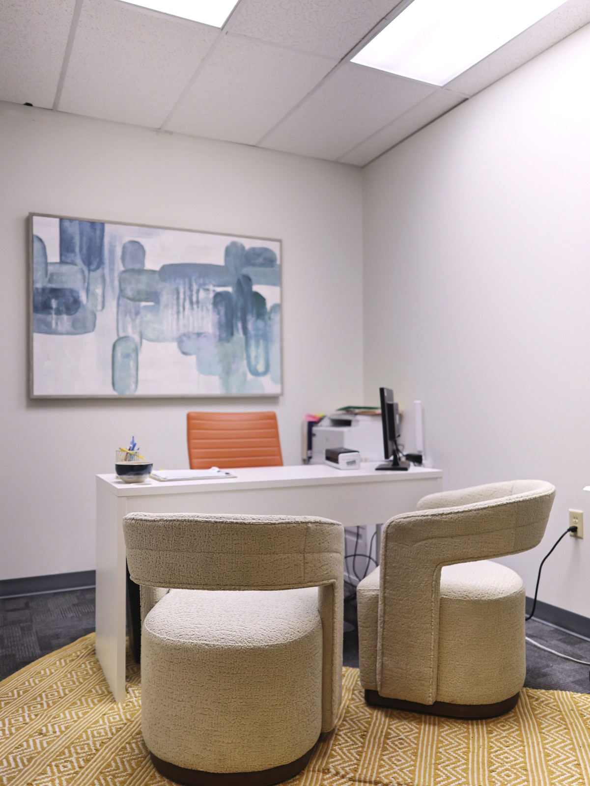 Private office for psychiatric care during Partial Hospitalization