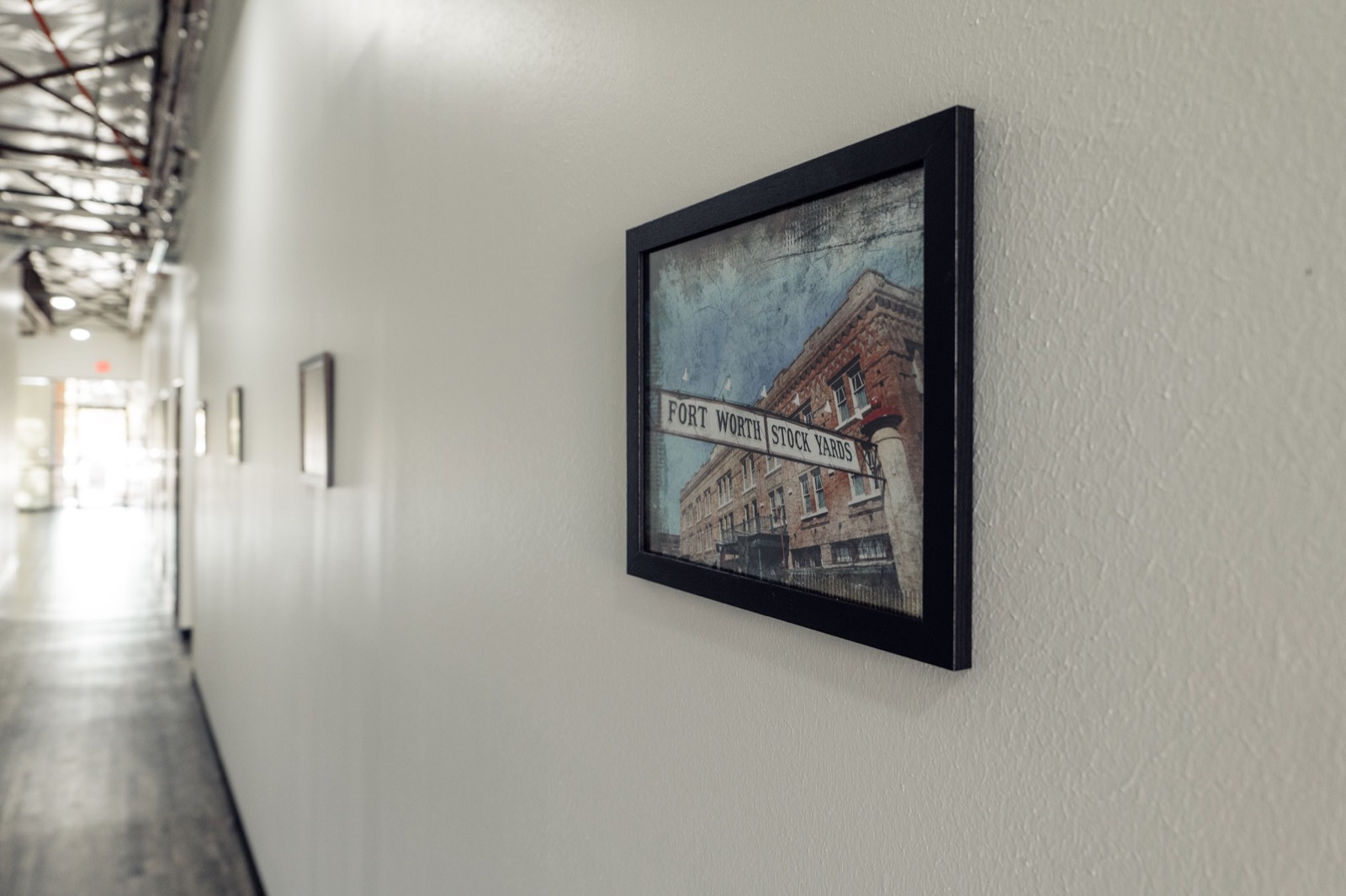 Hallway at the RD Outpatient Rehab Richardson facility