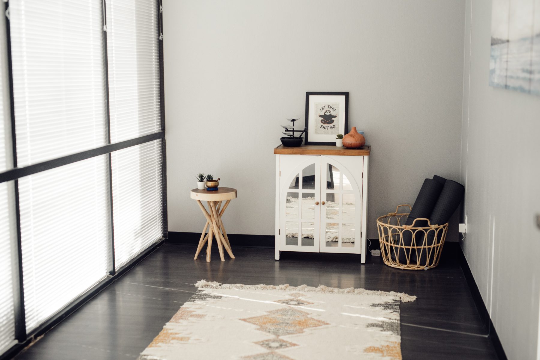 Meditation and wellness space